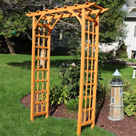Start by making two frames. . Garden arch trellis